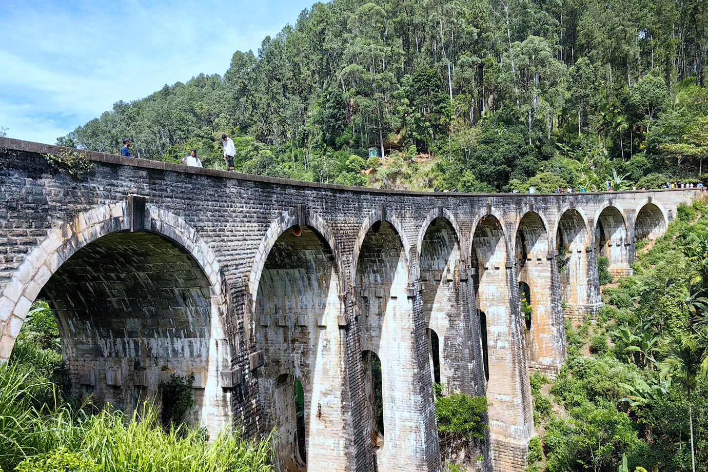 斯里蘭卡-艾拉 Ella 九孔橋 Demodara Nine Arch Bridge